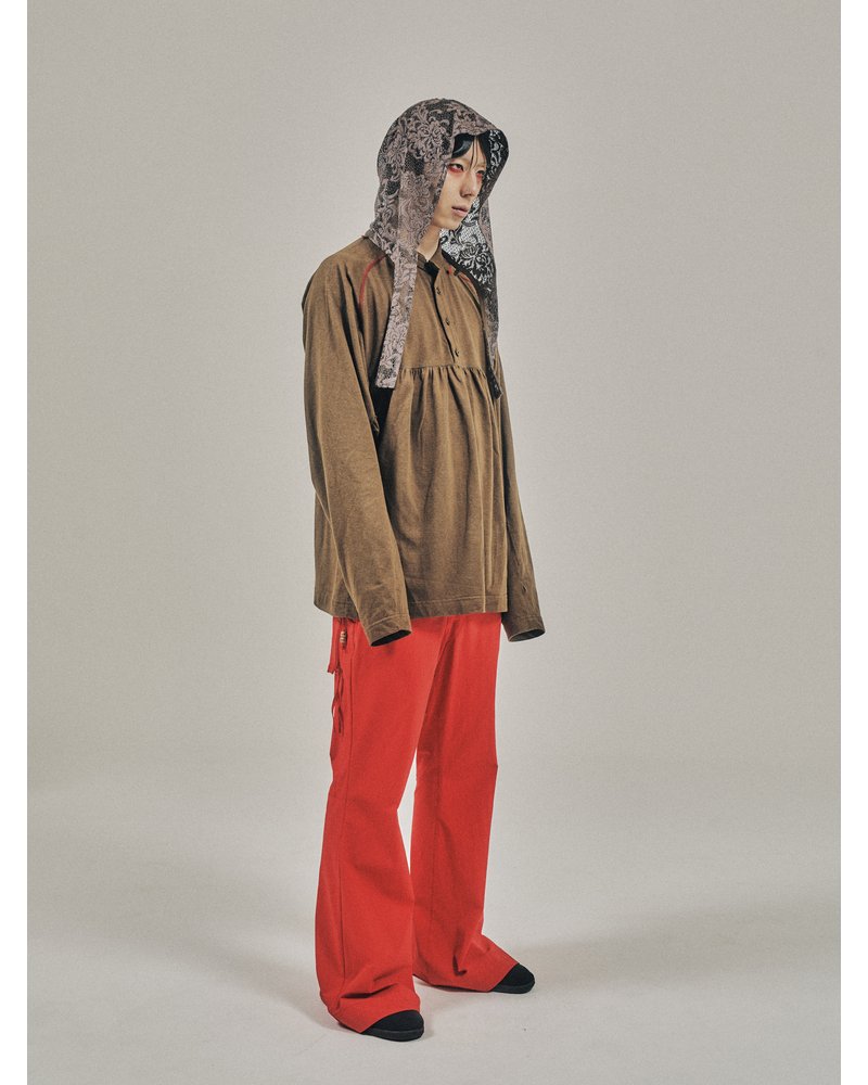 BABU AYI TOP (×D.W.W.W) -BROWN-