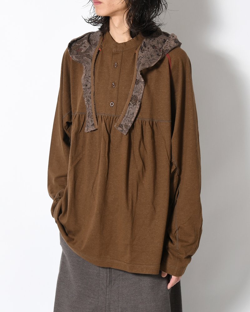BABU AYI TOP (×D.W.W.W) -BROWN-