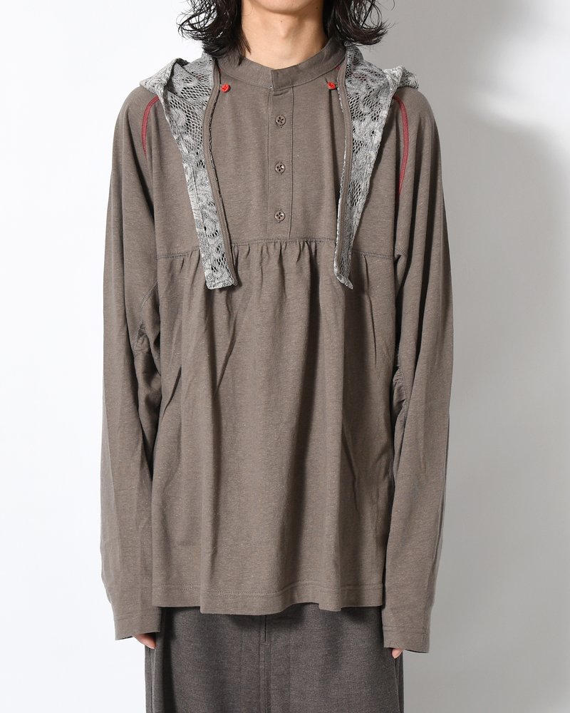 BABU AYI TOP (×D.W.W.W) -CHARCOAL-