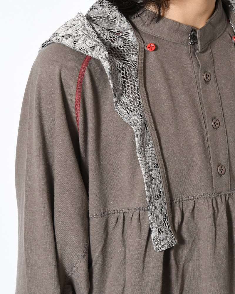 BABU AYI TOP (×D.W.W.W) -CHARCOAL-