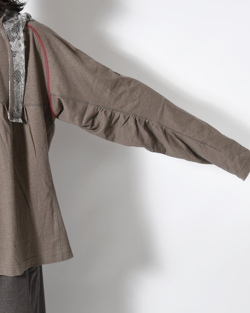 BABU AYI TOP (×D.W.W.W) -CHARCOAL-