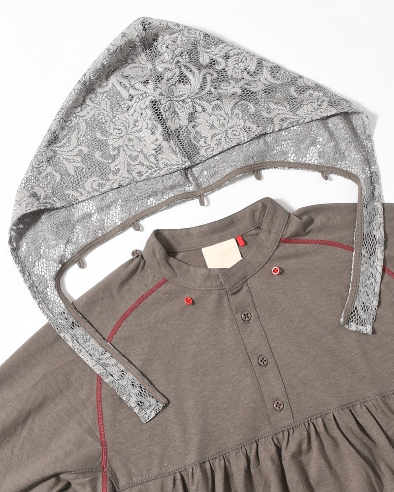 BABU AYI TOP (×D.W.W.W) -CHARCOAL-