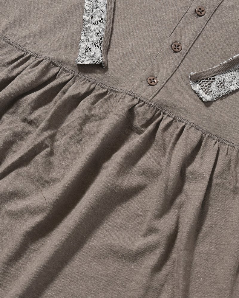 BABU AYI TOP (×D.W.W.W) -CHARCOAL-