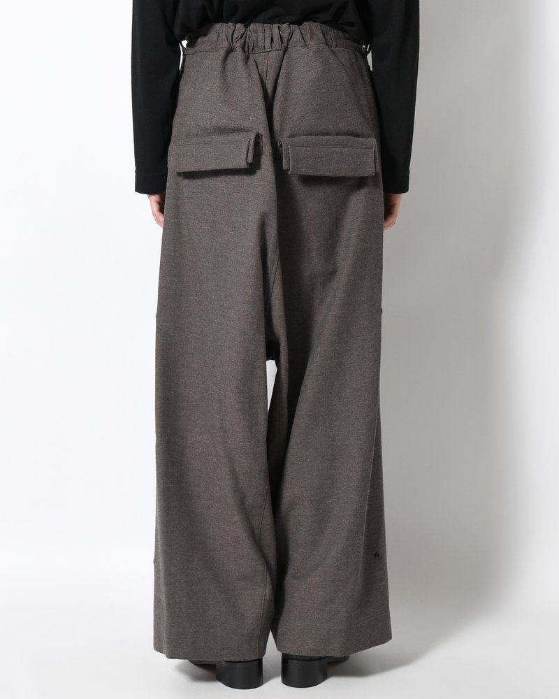 MORPH YI PANTS -CHARCOAL-