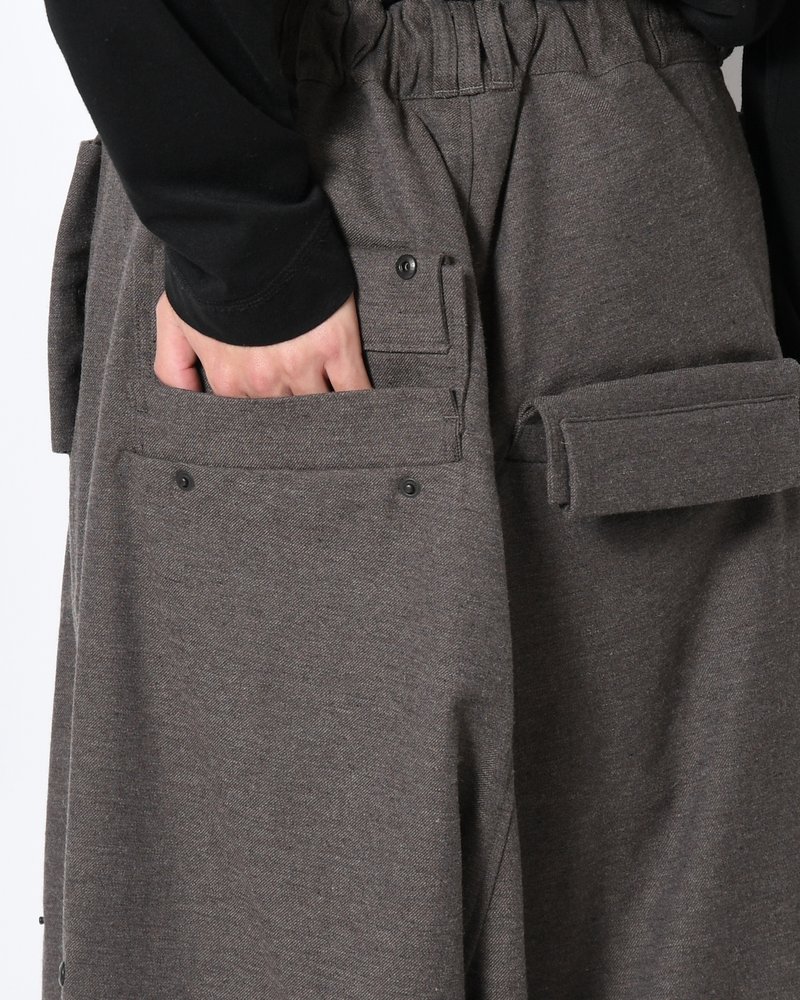 MORPH YI PANTS -CHARCOAL-