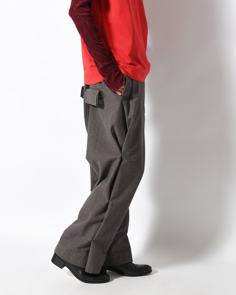 MORPH YI PANTS -CHARCOAL-