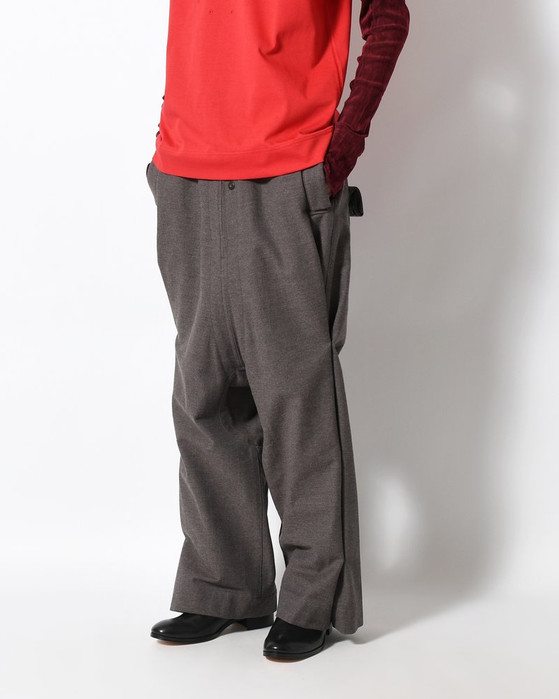 MORPH YI PANTS -CHARCOAL-