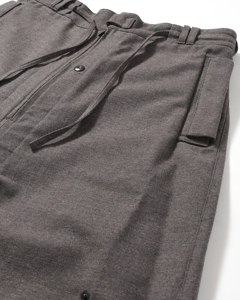 MORPH YI PANTS -CHARCOAL-