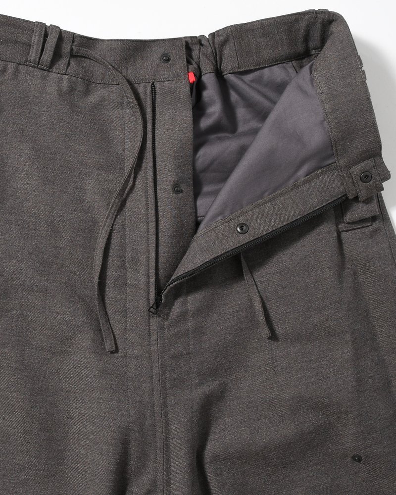MORPH YI PANTS -CHARCOAL-