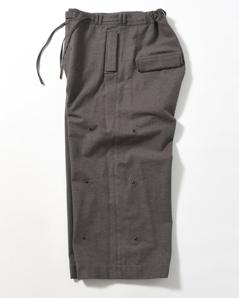 MORPH YI PANTS -CHARCOAL-