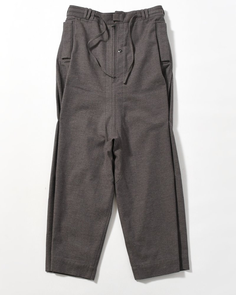 MORPH YI PANTS -CHARCOAL-
