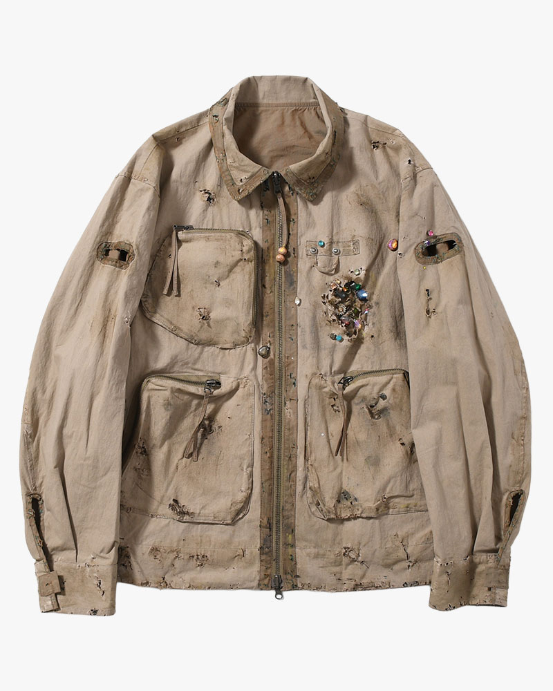 FANG JKT × AUSKOU (REVERSIBLE) -OLIVE-