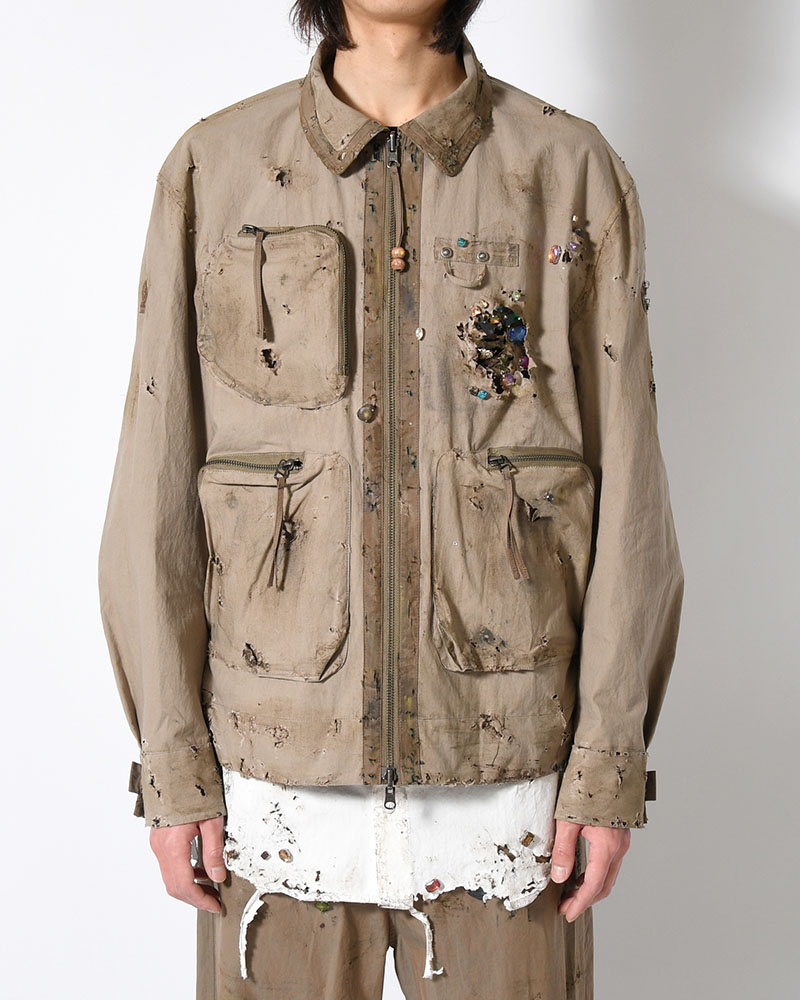 FANG JKT × AUSKOU (REVERSIBLE) -OLIVE-