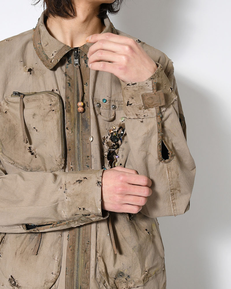 FANG JKT × AUSKOU (REVERSIBLE) -OLIVE-