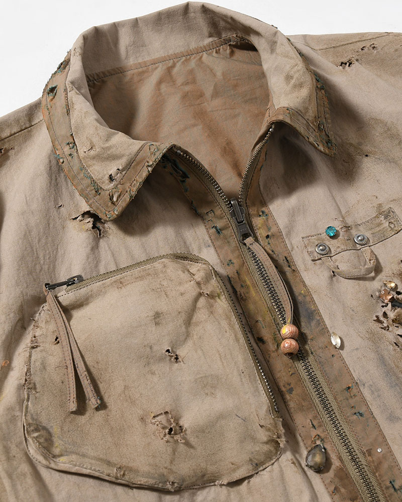 FANG JKT × AUSKOU (REVERSIBLE) -OLIVE-