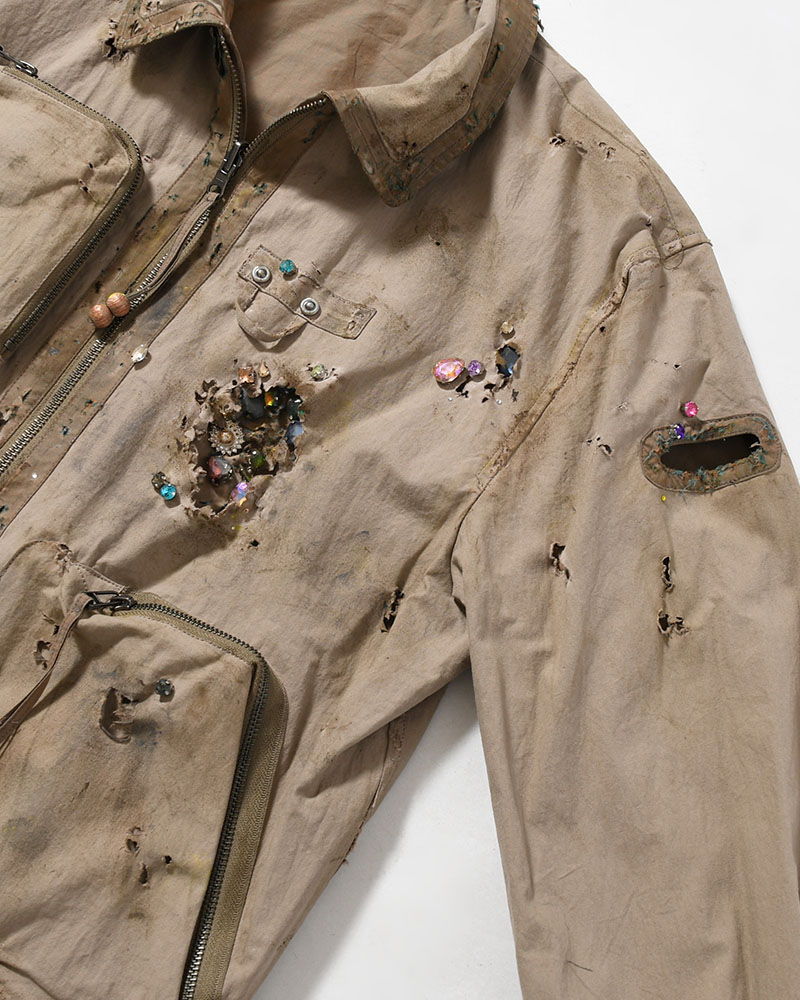 FANG JKT × AUSKOU (REVERSIBLE) -OLIVE-