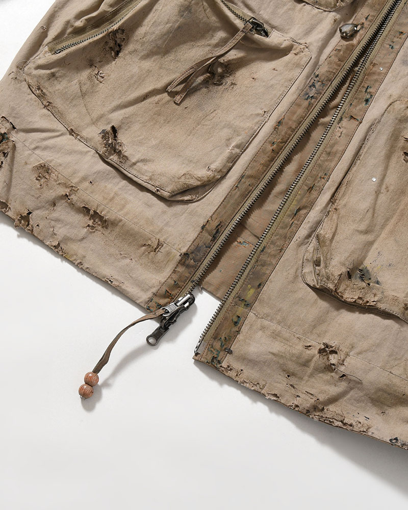 FANG JKT × AUSKOU (REVERSIBLE) -OLIVE-