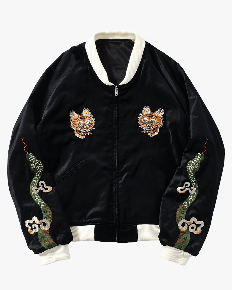 NUE SOUVENIR JACKET -BLACK-