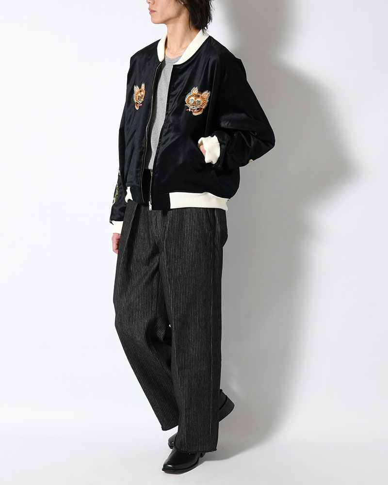 NUE SOUVENIR JACKET -BLACK-