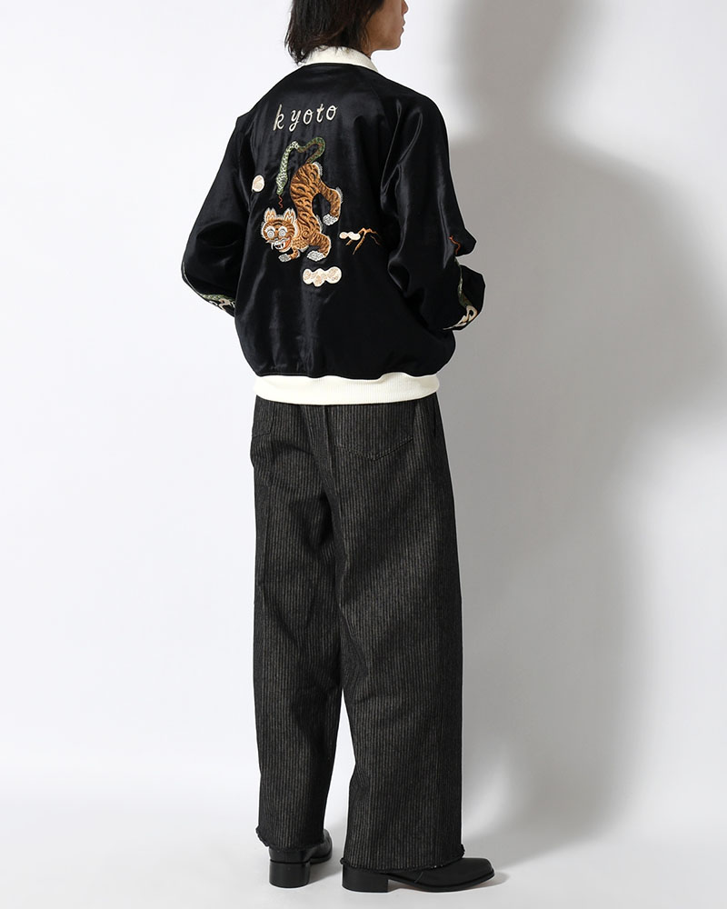 NUE SOUVENIR JACKET -BLACK-