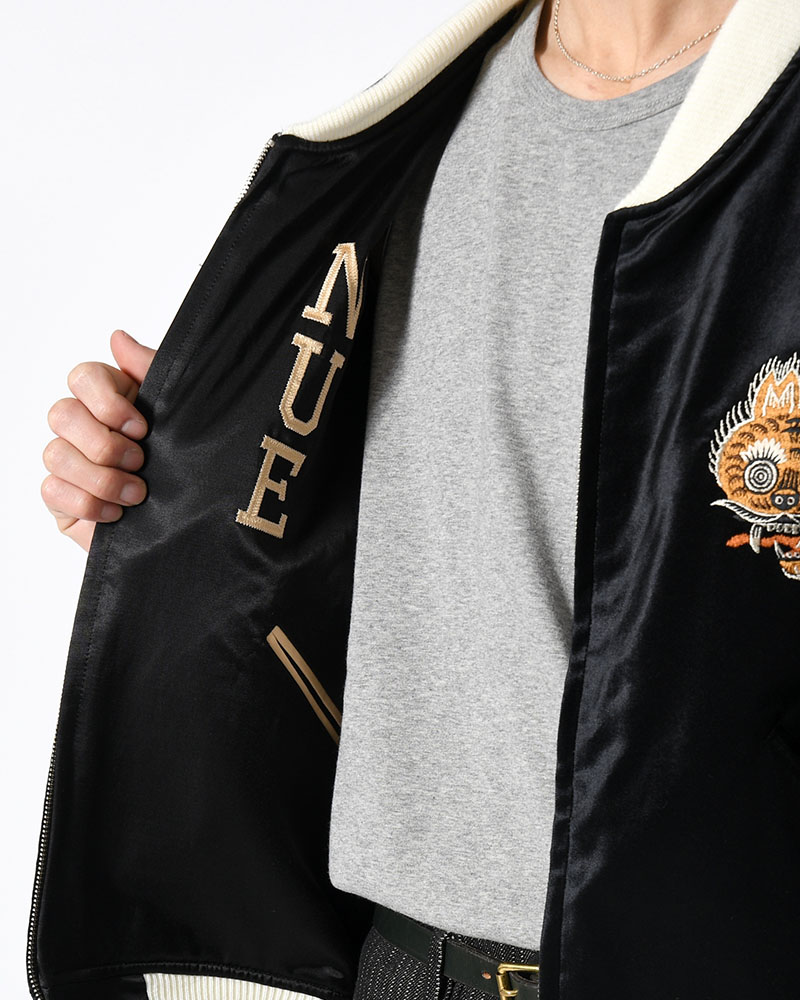 NUE SOUVENIR JACKET -BLACK-
