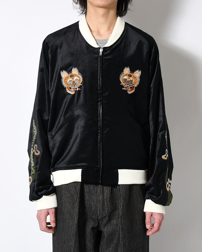 NUE SOUVENIR JACKET -BLACK-