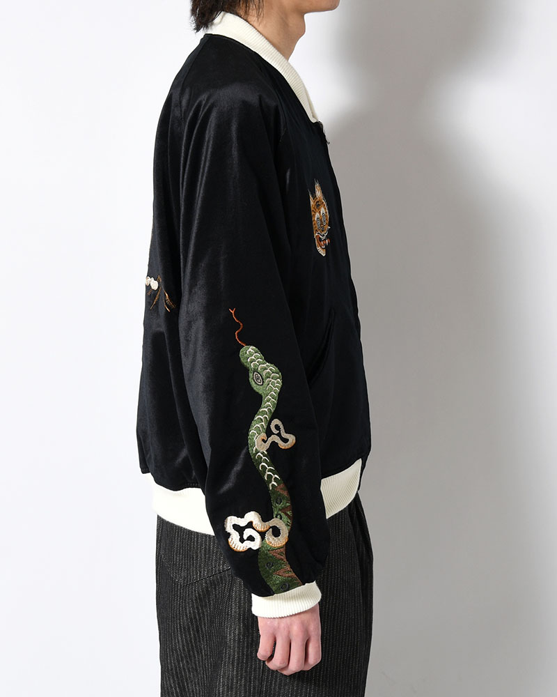 NUE SOUVENIR JACKET -BLACK-