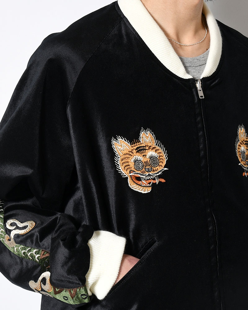 NUE SOUVENIR JACKET -BLACK-
