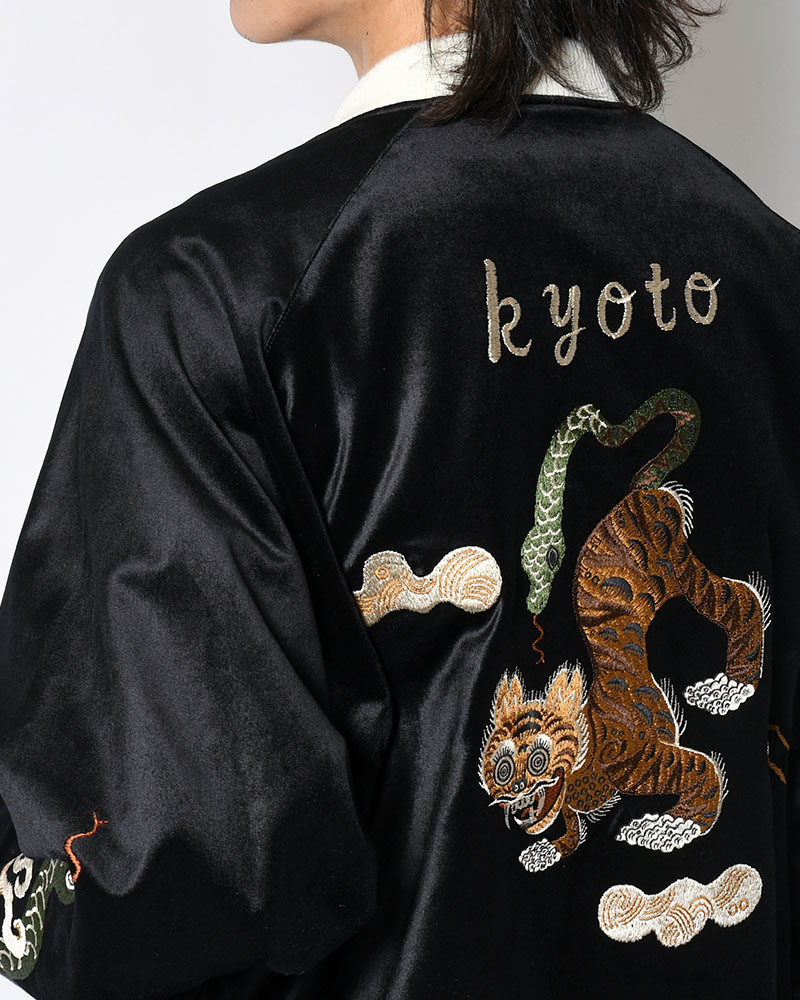 NUE SOUVENIR JACKET -BLACK-