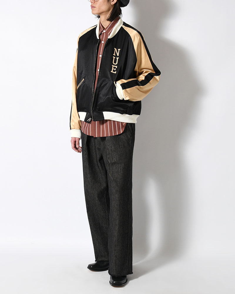 NUE SOUVENIR JACKET -BLACK-