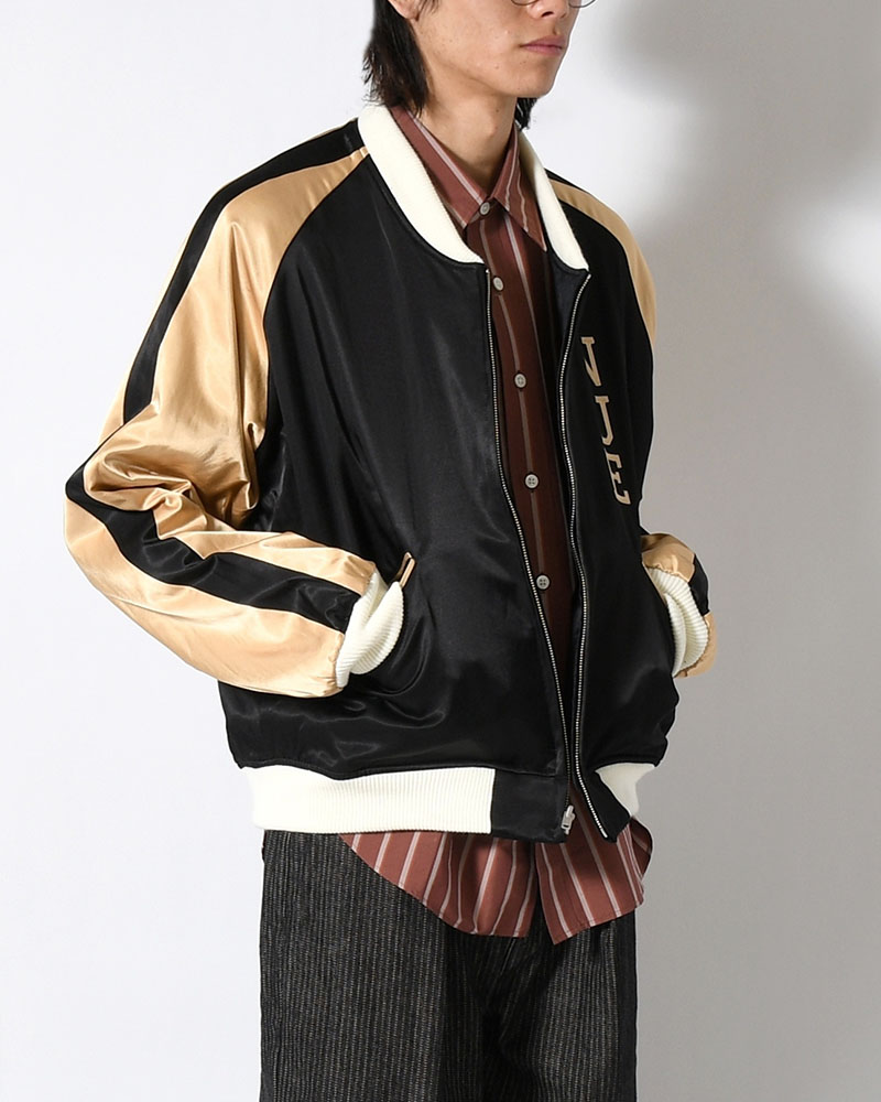NUE SOUVENIR JACKET -BLACK-