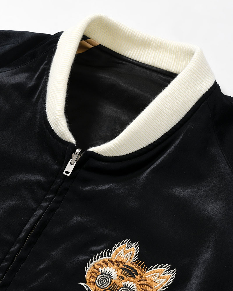 NUE SOUVENIR JACKET -BLACK-