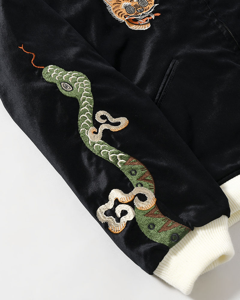 NUE SOUVENIR JACKET -BLACK-