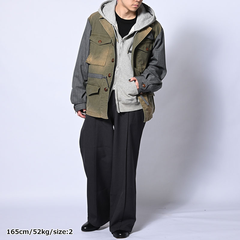 Combination Military Jacket -2.COLOR-