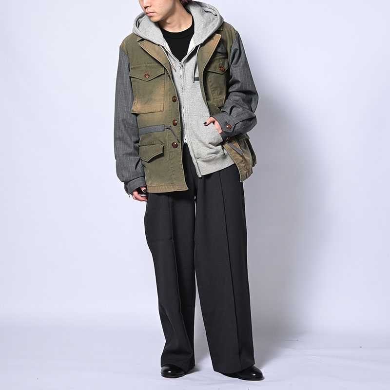 Combination Military Jacket -2.COLOR-