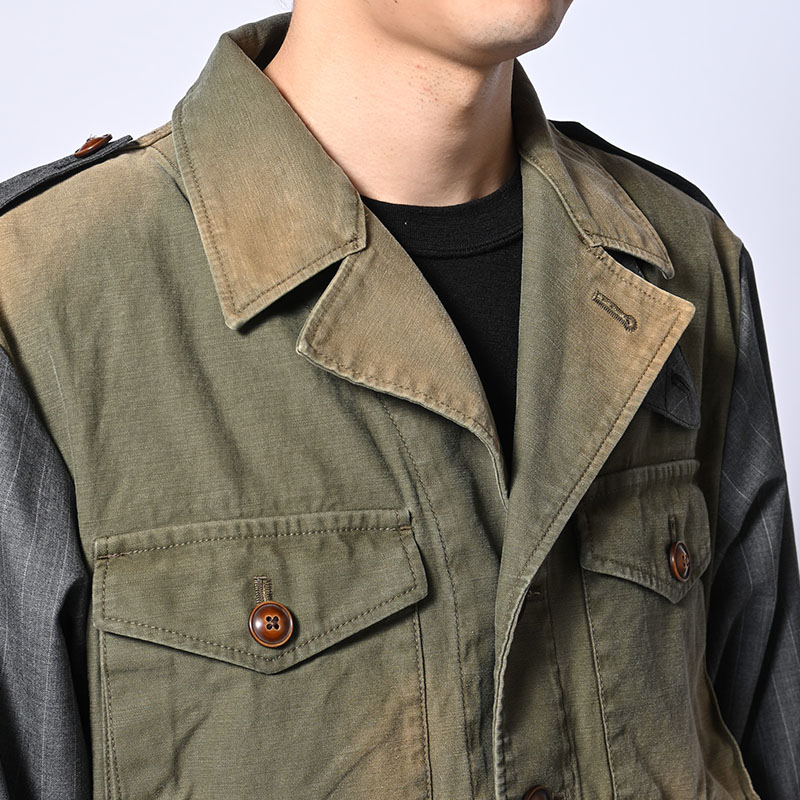 Combination Military Jacket -2.COLOR-