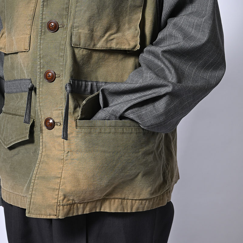Combination Military Jacket -2.COLOR-