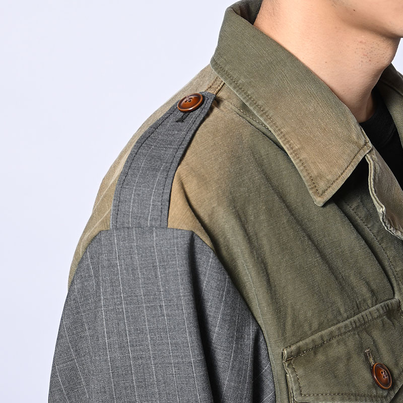 Combination Military Jacket -2.COLOR-