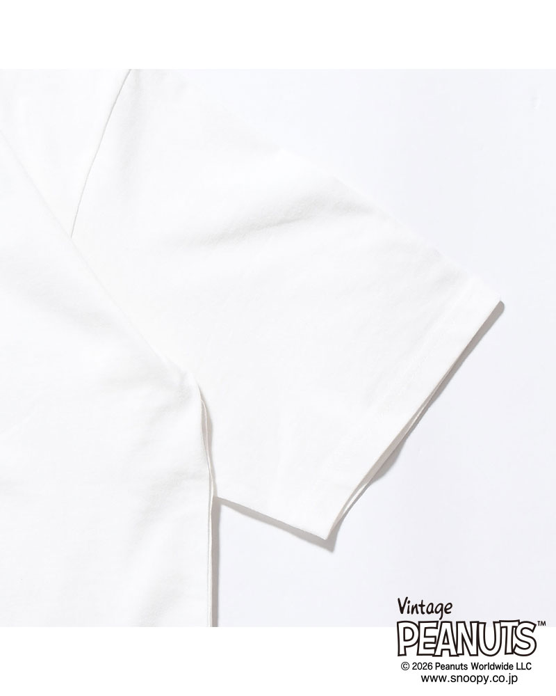 【期間限定:4/29～5/6】PEANUTS CHARLIE BROWN T -WHITE-