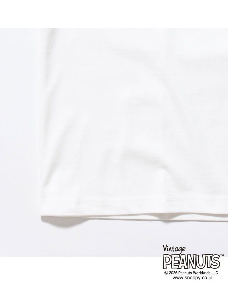 【期間限定:4/29～5/6】PEANUTS CHARLIE BROWN T -WHITE-