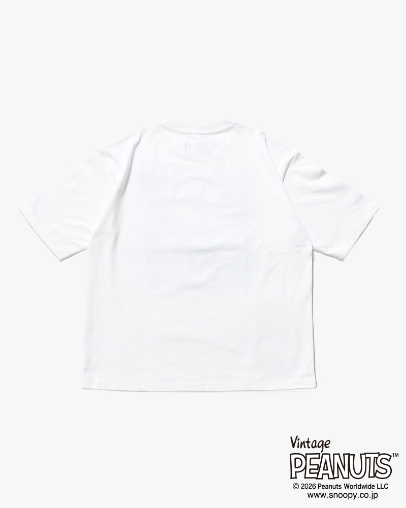 【期間限定:4/29～5/6】PEANUTS CHARLIE BROWN T -WHITE-