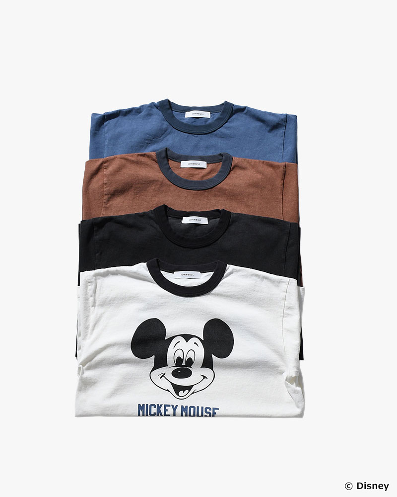 【期間限定:4/29～5/6】MICKEY MOUSE RINGER T -4.COLOR-