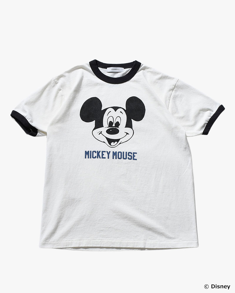 【期間限定:4/29～5/6】MICKEY MOUSE RINGER T -4.COLOR-