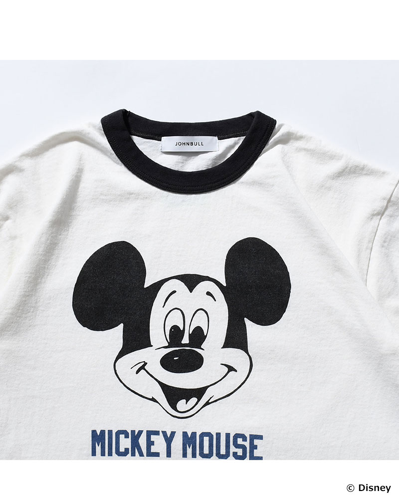 【期間限定:4/29～5/6】MICKEY MOUSE RINGER T -4.COLOR-