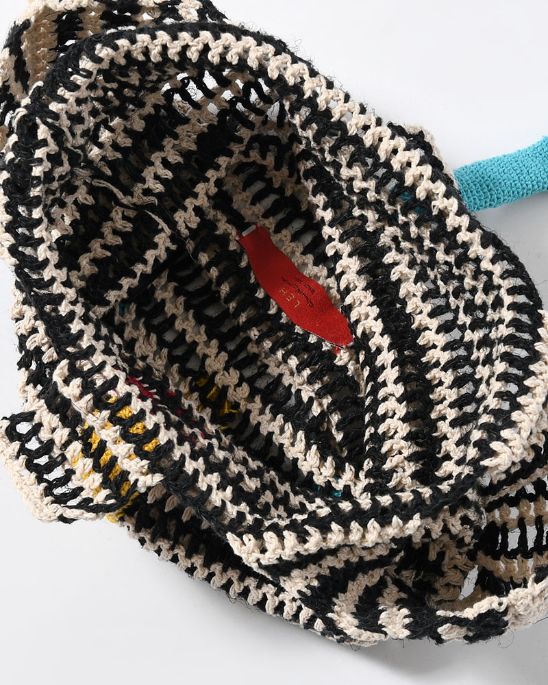 MASK TOTE BAG -WHITE MIX-