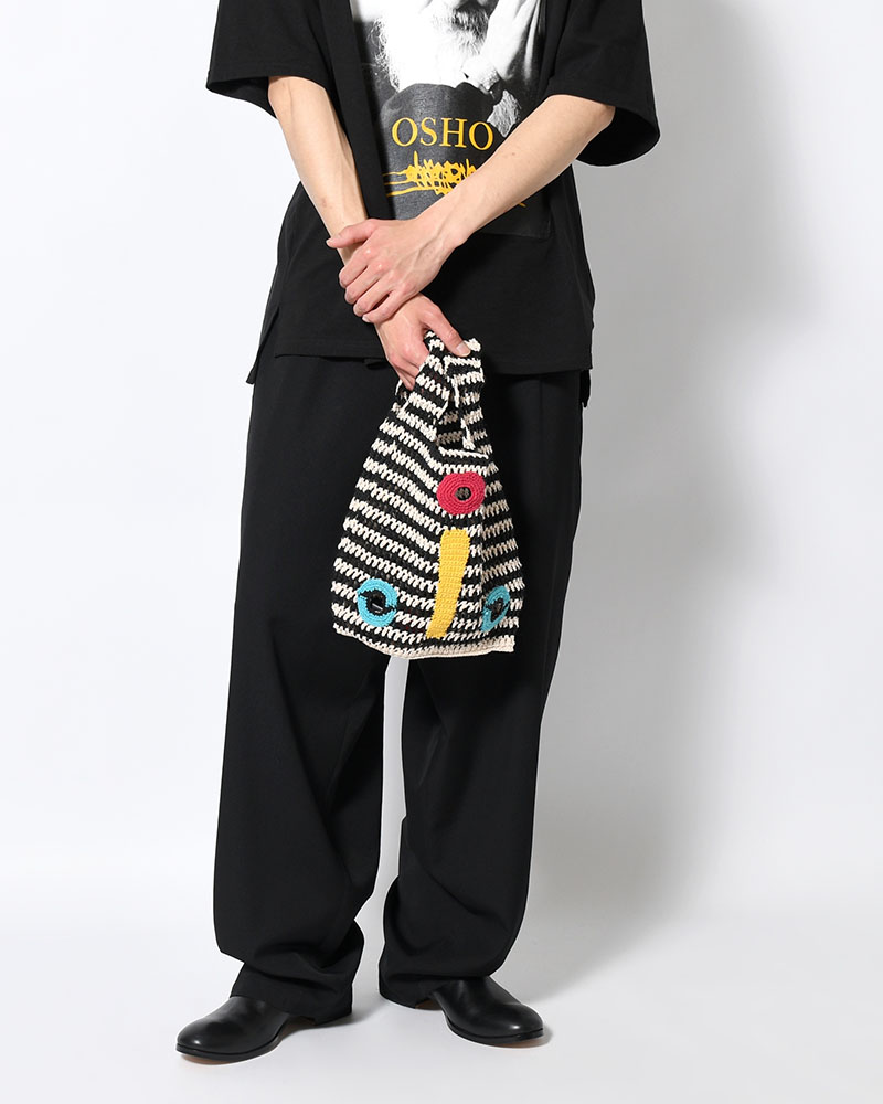 MASK TOTE BAG -WHITE MIX-