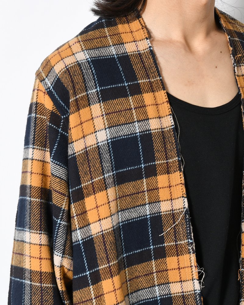 LINER LONG COAT -YELLOW-