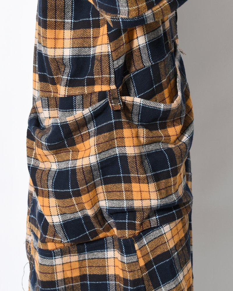 LINER LONG COAT -YELLOW-