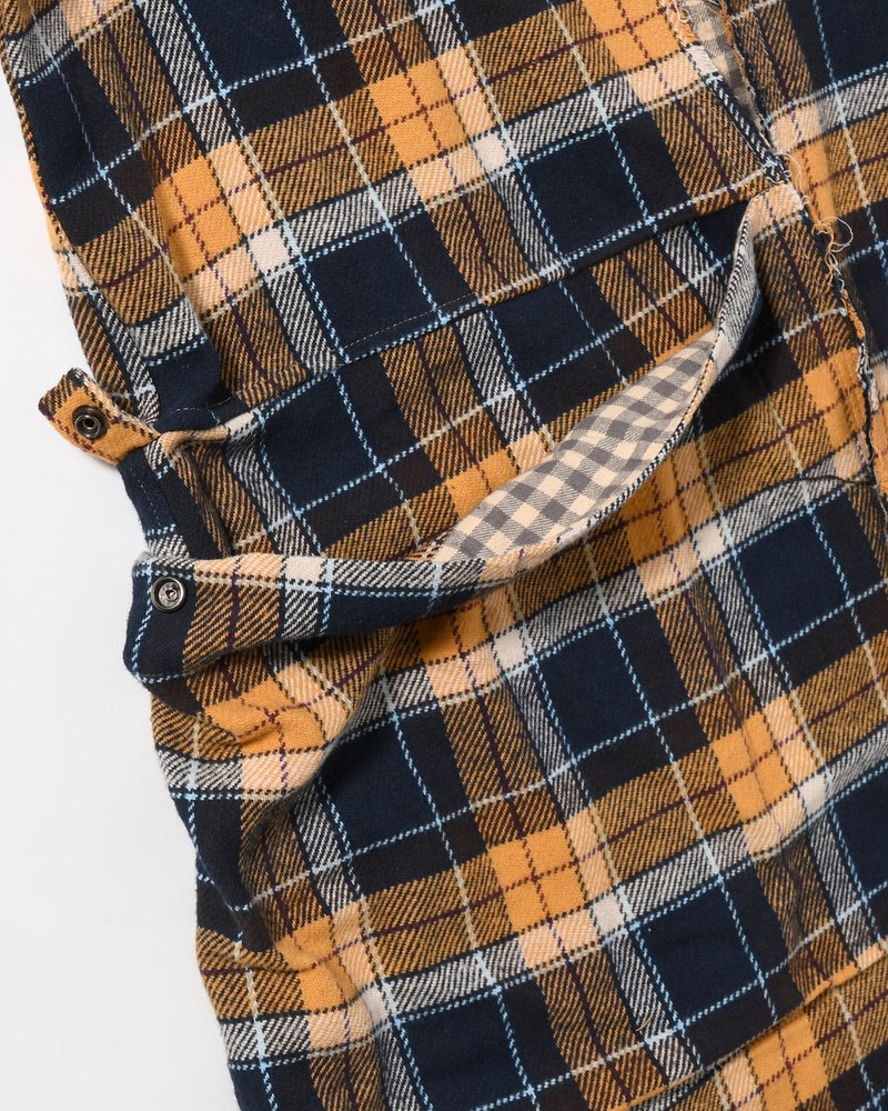 LINER LONG COAT -YELLOW-