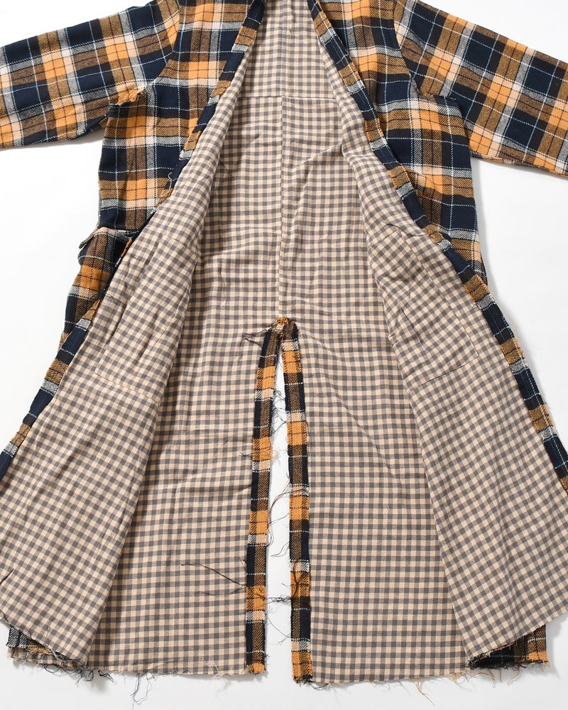 LINER LONG COAT -YELLOW-